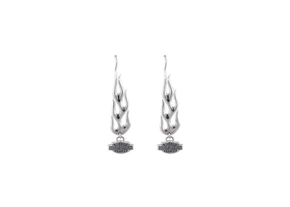 Rhodium Plated | Chandelier Earrings